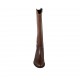 Stivale da donna con cerniera in pelle color cuoio tacco 3 - Misure disponibili: 34, 42, 43, 44, 45, 46