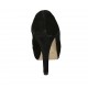 Escarpin pour femmes en daim noir avec plateforme et talon 11 - Pointures disponibles:  31, 32, 33, 34, 42, 46