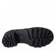 Zapato oxford para mujer con cordones y punta de ala en piel negra tacon 5 - Tallas disponibles:  33, 34, 42, 43