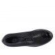 Derbyschuh mit Schnürsenkeln und Flügelkappe aus schwarzem Lackleder und bronzelaminiertem berucktem Wildleder Absatz 3 - Verfügbare Größen:  42, 43, 44, 45
