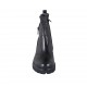 Bottines pour femmes avec fermetures éclair en cuir noir talon 5 - Pointures disponibles:  34, 43, 44, 45, 46