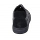 Scarpa stringata da uomo con plantare estraibile in pelle e camoscio nero - Misure disponibili: 38, 47, 48, 50