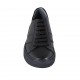 Scarpa stringata da uomo con plantare estraibile in pelle e camoscio nero - Misure disponibili: 38, 47, 48, 50