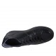 Scarpa stringata da uomo con plantare estraibile in pelle e camoscio nero - Misure disponibili: 38, 47, 48, 50