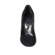 Women's pump shoe in black suede heel 11 - Available sizes:  31, 32, 33, 34, 42, 43, 45, 46, 47