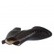 Bottines à bout pointu pour femmes avec fermeture éclair, goujons et elastique en cuir imprimé marron talon 5 - Pointures disponibles:  32, 33, 34, 42, 43, 44