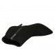 Botines a punta para mujer con cremallera en gamuza negra tacon 10 - Tallas disponibles:  32, 33, 34, 42, 43, 44, 46, 47