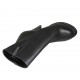Stivaletto da donna in pelle nera con cerniera, plateau e tacco 11 - Misure disponibili: 32, 33, 34, 42, 43