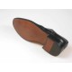 Chaussure richelieu élégant avec bout Brogue pour hommes en cuir noir - Pointures disponibles:  53, 54