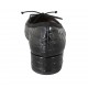 Escarpin pour femmes avec noeud en cuir imprimé noir talon 3 - Pointures disponibles:  33, 34, 42, 43, 44, 45