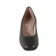 Decolté da donna in pelle nera tacco 3 - Misure disponibili: 33, 42, 43, 44