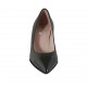 Zapato de salon para mujer en piel y charol negro tacon 5 - Tallas disponibles:  32, 33, 34, 42, 43, 44, 45