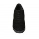 Scarpa stringata Oxford da donna con plantare estraibile e lavorazione a coda di rondine in camoscio nero tacco 7 - Misure disponibili: 32, 33, 34, 42, 43, 44, 45