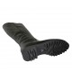 Damenstiefel mit herausnehmbarer Innensohle und Reissverschluss aus schwarzem Leder Absatz 4 - Verfügbare Größen:  32, 33, 34, 42, 43, 44