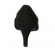 Decolté da donna in camoscio nero tacco 6 - Misure disponibili: 31, 33, 34, 42, 43, 44, 45, 46, 47