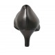 Women's pointy pump in black leather heel 5 - Available sizes:  31, 32, 33, 34, 43, 44