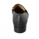 Mocassino da donna con morsetto in pelle nera tacco 2 - Misure disponibili: 34, 42, 43, 44, 45