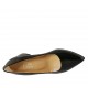 Woman's pump in black patent leather heel 5 - Available sizes:  32, 33, 34, 43, 44, 45