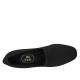 Woman's shoe in black elastic fabric heel 6 - Available sizes:  31, 32, 33, 34, 42, 43, 44, 45