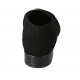 Ballerinaschuh für Damen aus schwarzem Wildleder und bedrucktem Leder Absatz 2 - Verfügbare Größen:  33, 34, 42, 43, 44, 45, 46