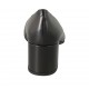 Escarpin pour femmes en cuir noir talon carré 5 - Pointures disponibles:  32, 34, 42, 43, 44, 45