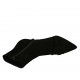Bottines à bout pointu pour femmes avec fermeture éclair en daim noir talon 6 - Pointures disponibles:  31, 32, 33, 34, 43, 44, 45, 47