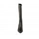 Stivale a punta da donna con cerniera in pelle nera tacco 6 - Misure disponibili: 31, 32, 33, 34, 42, 43, 44, 45, 46, 47