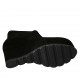 Bottines pour femmes avec plateforme et fermeture éclair en daim noir talon compensé 9 - Pointures disponibles:  31, 33, 34, 42, 43, 44, 45