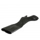 Stivale da donna con plateau e cerniera in pelle nera tacco 10 - Misure disponibili: 33, 42, 43, 44, 47