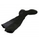 Bottes pour femmes en daim et tissu élastique noir talon 3 - Pointures disponibles:  43, 45, 46, 47