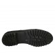 Woman's shoe in black suede and printed leather heel 3 - Available sizes:  43, 44, 45