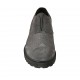 Zapato para mujer en gamuza y piel imprimida gris tacon 3 - Tallas disponibles:  42, 43, 44, 45