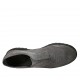 Zapato para mujer en gamuza y piel imprimida gris tacon 3 - Tallas disponibles:  42, 43, 44, 45