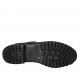 Bottines pour femmes avec fermeture éclair en cuir et cuir imprimé noir talon 3 - Pointures disponibles:  42, 43, 44, 45, 46