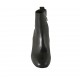 Stivaletto da donna con cerniera in pelle nera tacco 7 - Misure disponibili: 32, 33, 34, 43, 44
