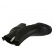 Botines para mujer con cremallera en piel negra tacon 7 - Tallas disponibles:  32, 33, 34, 43, 44