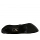 Decolté da donna in camoscio e vernice nera con plateau tacco 12 - Misure disponibili: 31, 32, 33, 34, 42, 44, 45