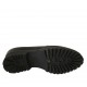 Mocasino para mujer en piel negra y marron tacon 3 - Tallas disponibles:  34, 42, 43, 44, 45