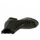 Stivaletto da donna con elastici in vernice stampata nera e oro tacco 3 - Misure disponibili: 32, 33, 34, 42, 43, 44, 45