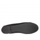 Bailarina para mujer en piel negra tacon 1 - Tallas disponibles:  42, 43, 44, 45, 46, 47