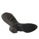 Stivale texano da donna con cerniera in pelle nera tacco 5 - Misure disponibili: 33, 34, 42, 43, 44