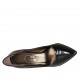 Decolté a punta da donna in vernice nera con tacco 9 - Misure disponibili: 32, 33, 34, 42, 43, 45