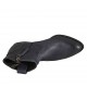 Bottine Texan pour femmes avec fermeture éclair en cuir bleu talon 3 - Pointures disponibles:  33, 34, 42, 43, 45
