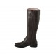 Damenstiefel mit innerem Rei?verschluss aus braunem Leder Absatz 2 - Verfügbare Größen:  32, 33, 34, 43, 44, 45