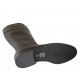 Bottes pour femmes avec fermeture éclair interieur en cuir marron talon 2 - Pointures disponibles:  32, 33, 34, 43, 44, 45