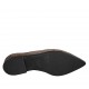 Zapato derby para mujer con cordones y elasticos en gamuza gris pardo tacon 1 - Tallas disponibles:  32, 33, 34, 42, 43, 44, 45