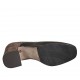 Damenderbyschuh mit Schnürsenkeln aus taupefarbenem Wildleder und braunem Leder Absatz 6 - Verfügbare Größen:  32, 33, 34, 42, 43, 44, 45, 46