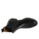 Bottines pour femmes avec elastiques et goujons en cuir noir talon 2 - Pointures disponibles:  33, 34, 42, 43, 44, 45