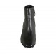 Bottines pour femmes avec fermeture éclair en cuir noir et imprimé noir et blanc talon 6 - Pointures disponibles:  32, 33, 34, 42, 43, 44, 45