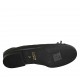 Ballerina da donna con fiocco e puntale in pelle nera tacco 2 - Misure disponibili: 33, 34, 42, 43, 44, 45